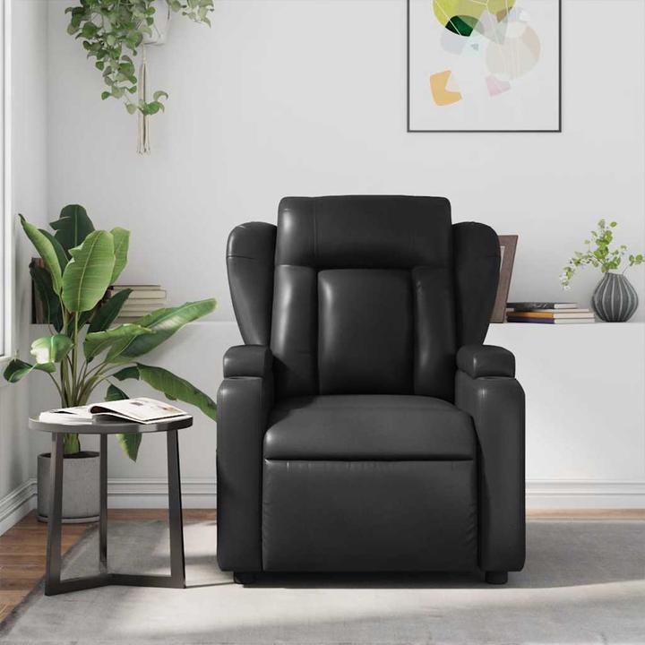 Produktbild VidaXL Massagesessel Schwarz Kunstleder,Farbe: Schwarz,Material