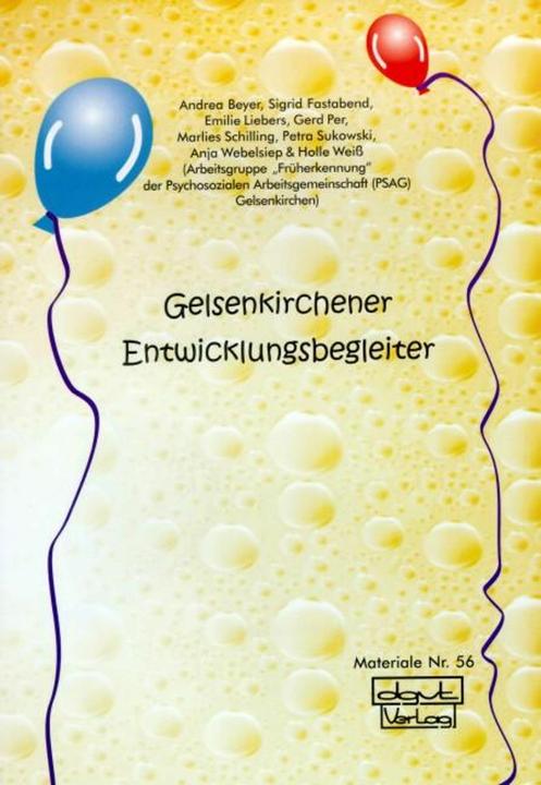 Produktbild Gelsenkirchener Entwicklungsbegleiter (Deutsch, Holle Weiss, Petra Sukowski, Anja Wiepelsiep, Sigrid Fastabend, Marlies Schilling, Gerd Per, Emilie Liebers, Andrea Beyer, 2004)