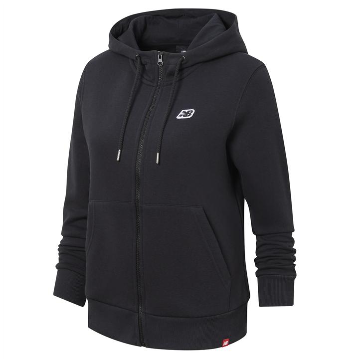 Actual product image New Balance W NB Small Logo Zip Hoodie (S)
