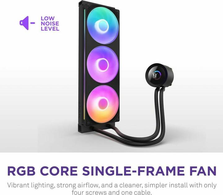 Produktbild NZXT Kraken Plus RGB 360 (schwarz)