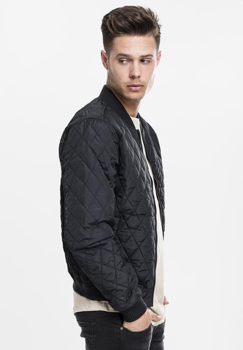 Actual product image Urban Classics Diamond Quilt Nylon Jacket (5XL)
