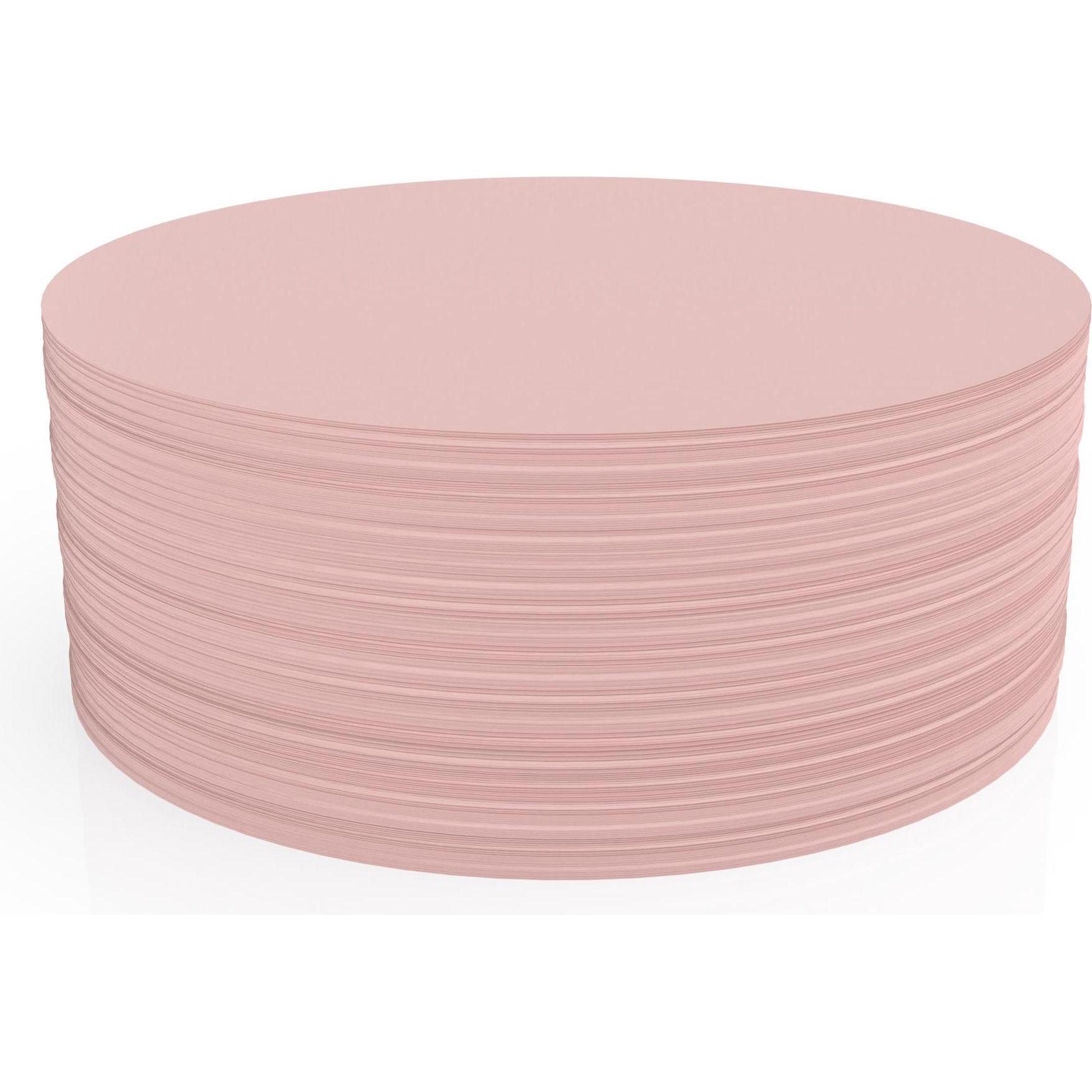 Magnetoplan, Zubehör Präsentieren, Kommunikationskarte rund, Ø 190 mm rosa