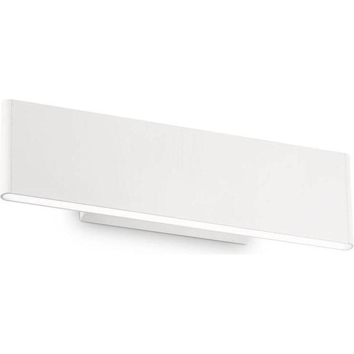 Ideal lux, Wandleuchte + Deckenleuchte, DESK LED Wandleuchte 12,5W Weiss warmweiss 138251 (1150 lm)