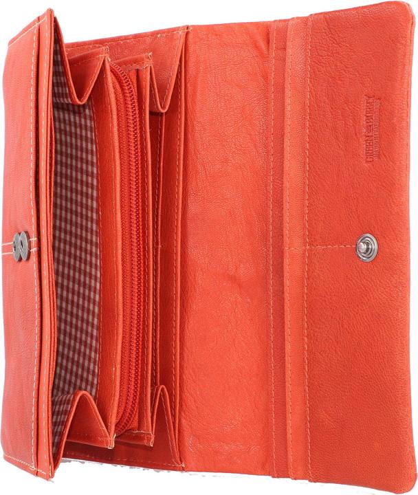 Actual product image Greenburry Tumble Nappa wallet leather 19 cm
