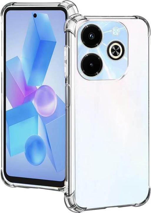 Image du produit Techsuit - Shockproof Clear Silicone - Infinix Hot 40i - Clear (Infinix Hot 40i)