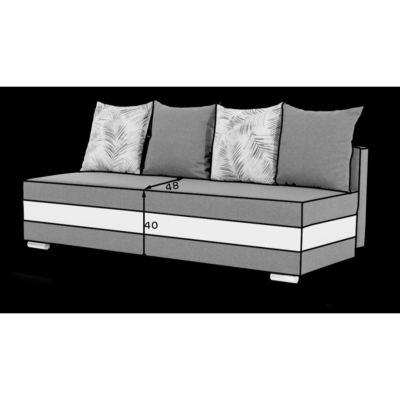 ELTAP, Sofa, Calia (3-Sitzer, Bettsofa)