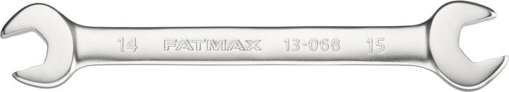 Produktbild Stanley FatMax Doppel-Maulschlüssel FMMT13068-0 (14 x 15 mm, 15 degree gekröpft, mit Anti-Rutsch-Pro (15 mm)