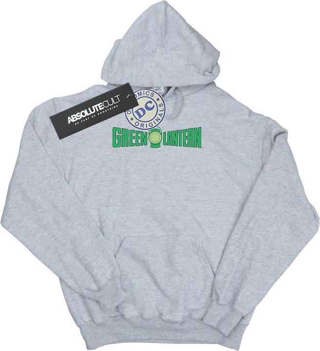 Image du produit - Sweat à capuche GREEN LANTERN TEXT LOGO - Homme (XXL)