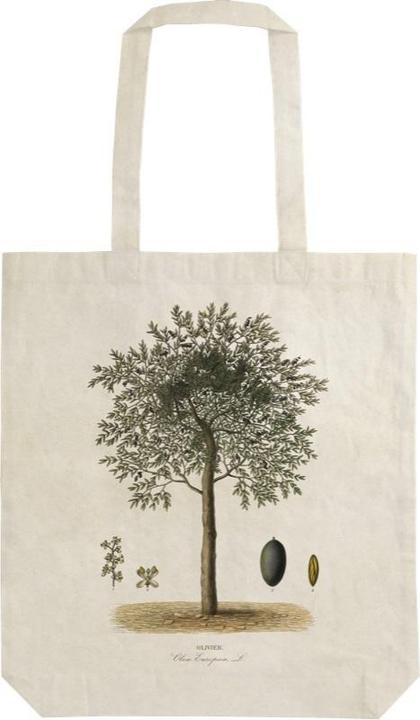 Sköna Ting Baumwolltasche STBAG34 Olive Shopper