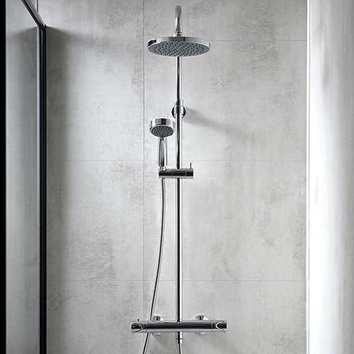Image du produit Triton Mitigeur thermostatique douche avec douchette et pomme de douche