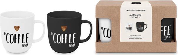 Actual product image ppd Coffee Lover x2 - Matte mug set (400 ml, 2x)