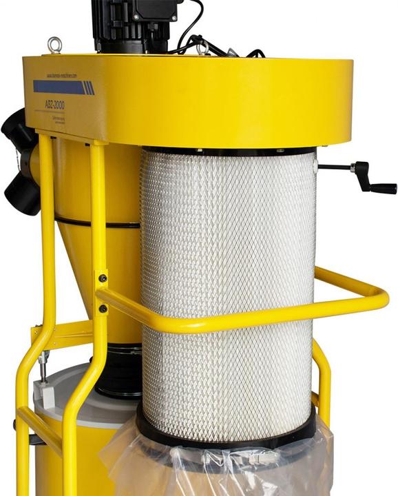 Actual product image Markmüller BAMATO - Zyklonabsaugung ABZ-2000 mit Fernsteuerung (400V) (Extraction system)