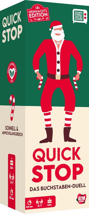 Image du produit ATM Gaming Quickstop Weihnachtsedition - Das Buchstaben-Duell (Allemand)