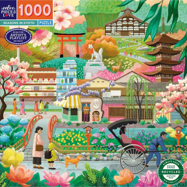 Eeboo Seasons in Kyoto (1000 Teile)