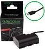 Actual product image Patona USB-C Input Akku-Adapter LP-E6P (Camera battery power adapter)
