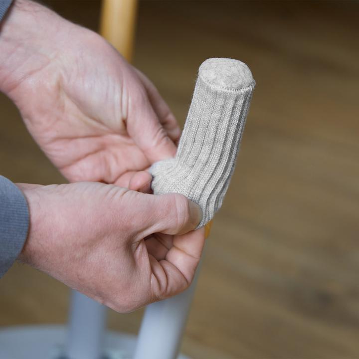 Actual product image Relaxdays 24x calze per gambe di sedie (Chair socks, 24 pcs.)