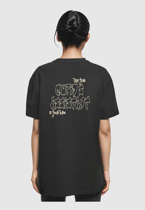 Actual product image Merchcode Ladies Cupid's Assistant Oversized Boyfriend Tee - 134283 (XL)