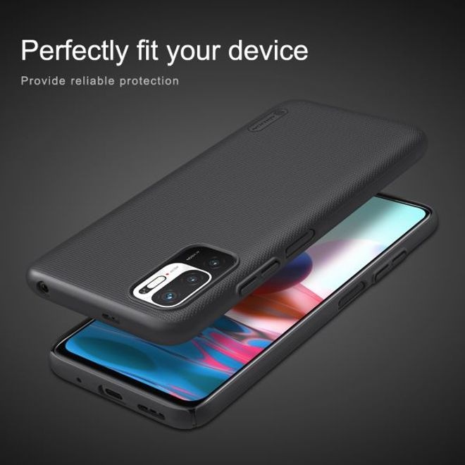 Actual product image Nillkin Super Frosted Shield Series (Xiaomi Redmi Note 10 5G)