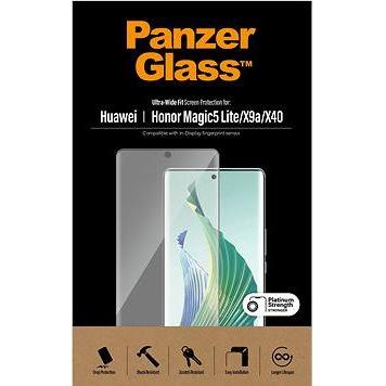 PanzerGlass Pellicola protettiva Honor Magic 5 Lite Ultra Wide Fit (Honor Magic 5 Lite, Honor X40i, Honor X9A), Pellicola protettiva smartphone, Trasp