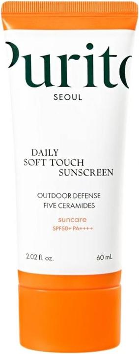 Productafbeelding Purito Daily Soft Touch (Zonnecrème gezicht, SPF 50+, 60 ml, 60 g)