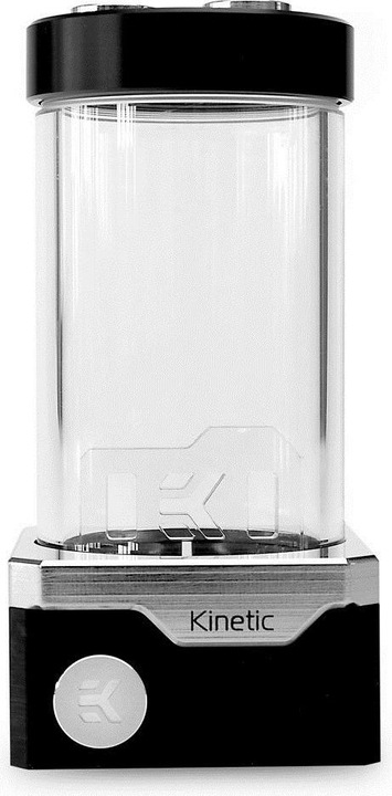 Actual product image EKWB EK-Quantum Kinetic TBE 160 DDC expansion tank D-RGB - Acetal