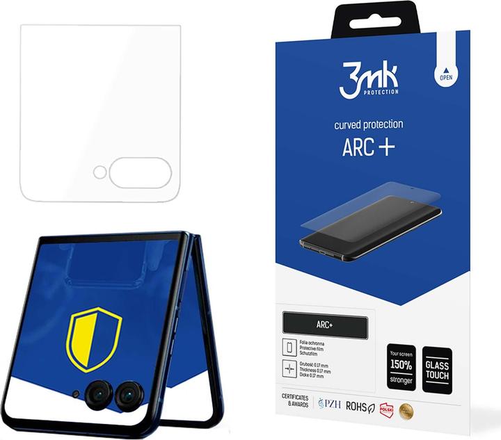 Image du produit 3MK Folia ARC+ Motorola Razr 50 (front) Folia Fullscreen (1 pcs, Motorola Razr 50 Ultra)