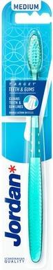 Actual product image Jordan Target Teeth&Gums Gently Removes Plaque Toothbrush Medium 1 Pc(S) (1 x)