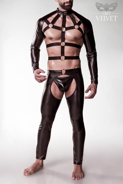 Productafbeelding Grey Velvet 3-delige bolero set (XXL, 3XL)