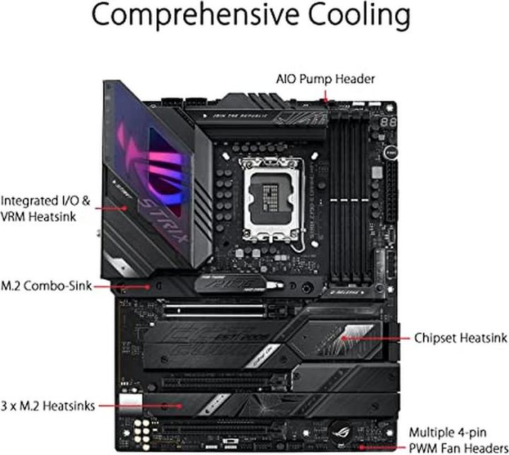 Produktbild ASUS ROG Strix Z790-E Gaming Wifi (LGA 1700, Intel Z790, ATX)