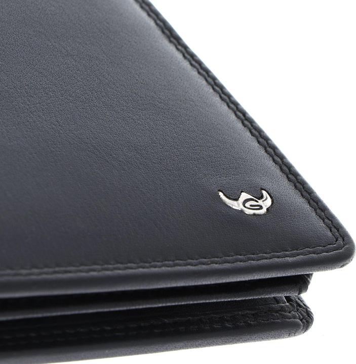 Actual product image Golden Head Polo wallet RFID leather 12 cm