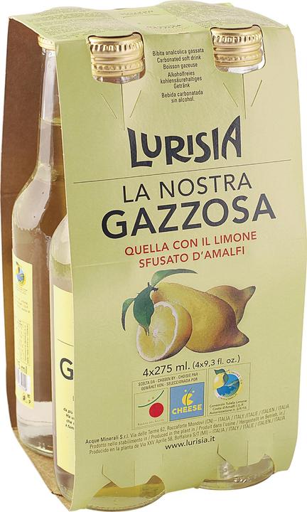 Lurisia La Nostra Gazzosa (4 x 27.5 cl)