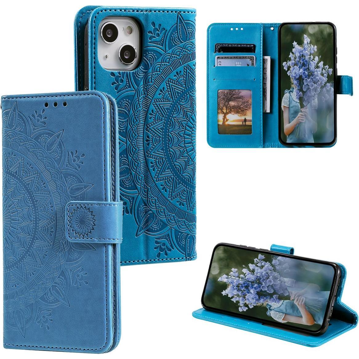 Thumbnail - König Design Schutz Handy Hülle für Apple iPhone 15 Plus Case Cover Klapp Tasche Wallet Etuis (Apple iPhone 15 Plus), Sm...