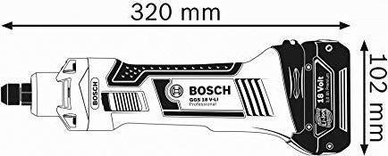 Immagine prodotto Bosch Professional Smerigliatrice diritta a batteria GGS 18V-LI (Smerigliatrice)