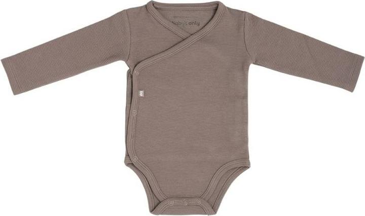 Actual product image Baby's only Babys Only long sleeve bodysuit Pure, mocha (62)