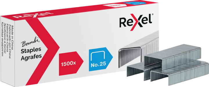 Actual product image Rexel Staples No. 25 (2500 x)