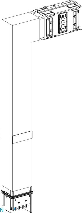 Actual product image Schneider Electric SE KSA630DLF41F KSA Angled element selector length (Terminal strips)