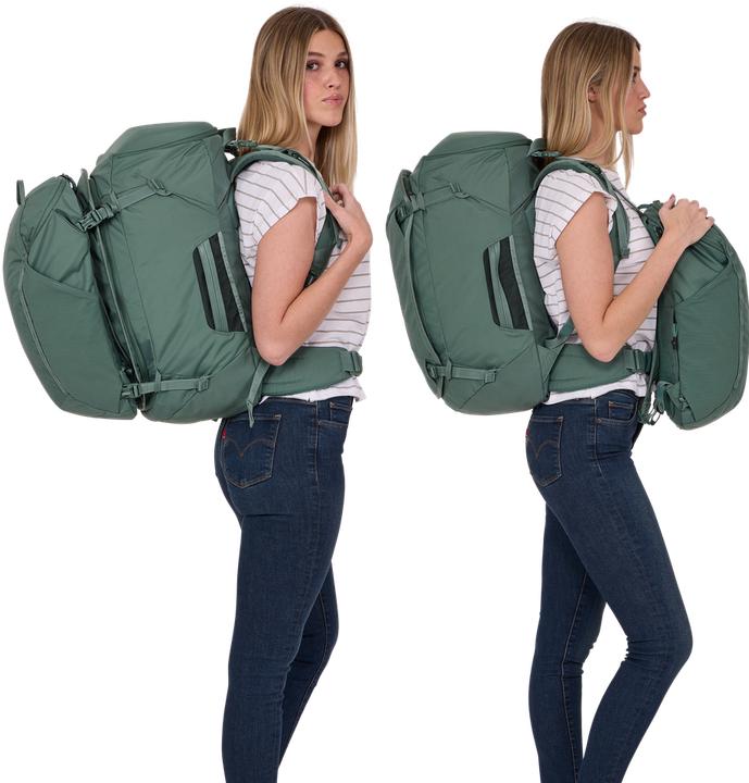 Image du produit Thule 5316 Landmark 60L Womens Travel Pack Vert Hazy (60 l)