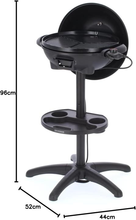 Immagine prodotto Severin Griglia per barbecue PG 8541 (2 kW)