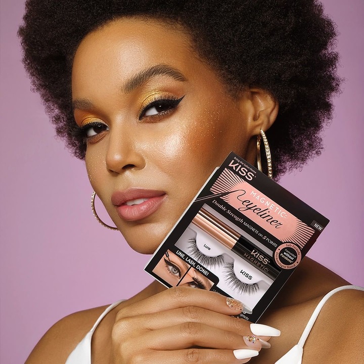 Image du produit KISS Kit de cils et d'eyeliner magnétique (Cils artificiels)