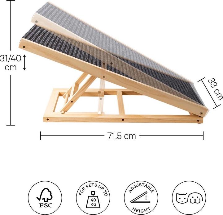 Actual product image Esmée Pet ramp (Dog, Foldable)
