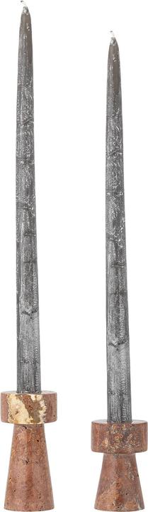 Actual product image Bloomingville - Anneli Candle Holder - Rose - Travertine