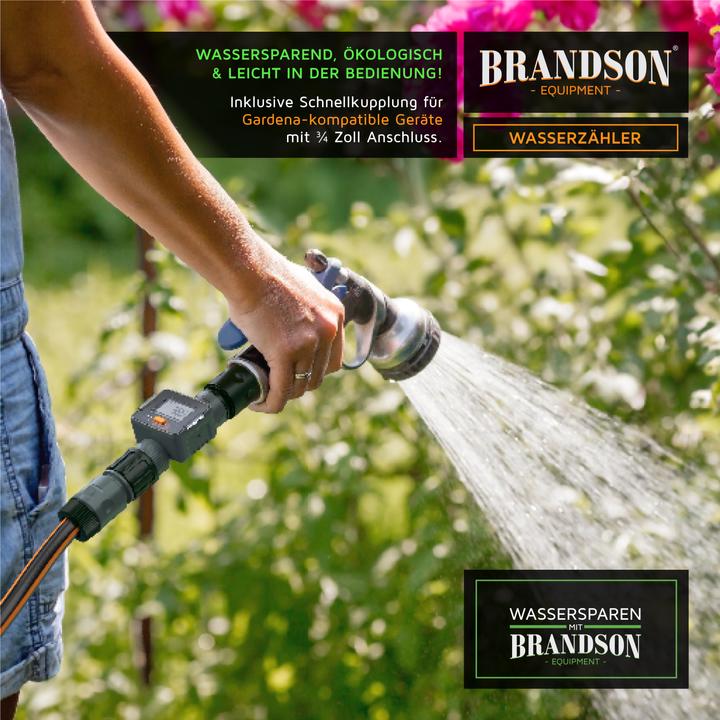 Produktbild Brandson Digitaler Wasserzähler (Bewässerungsuhr)