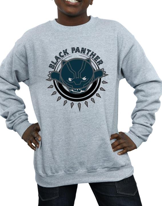 Produktbild Kawaii Black Panther Pounce Sweatshirt Jungen (116)