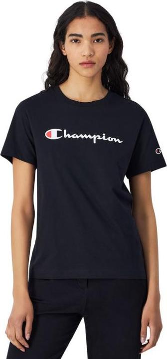 Actual product image Champion Koszulka damska SS Tee czarna 117534 KK001 S (S)