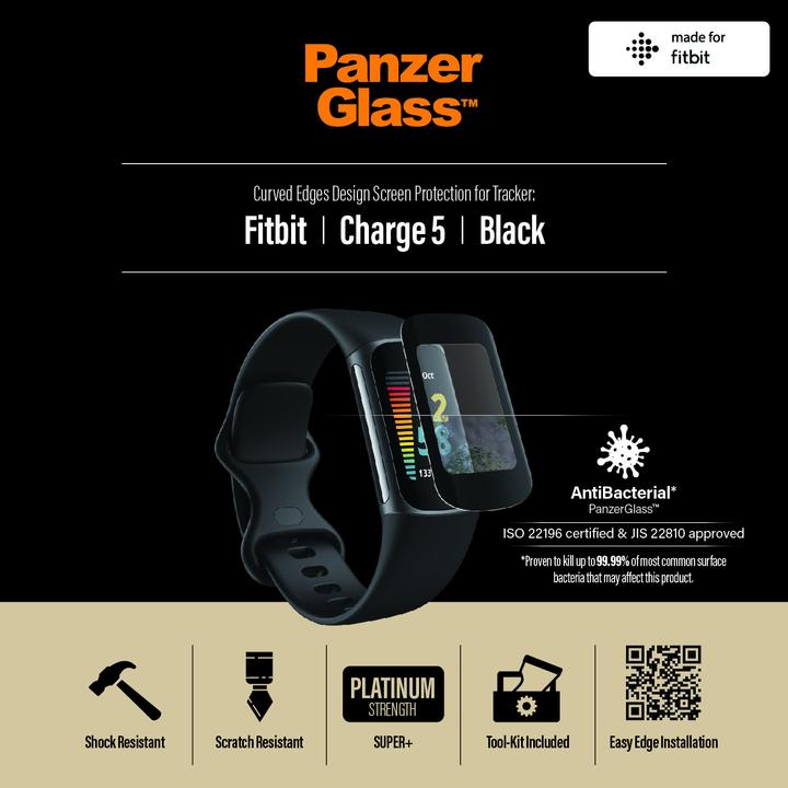 Produktbild PanzerGlass Screen Protector Fitbit Charge 6 | 5