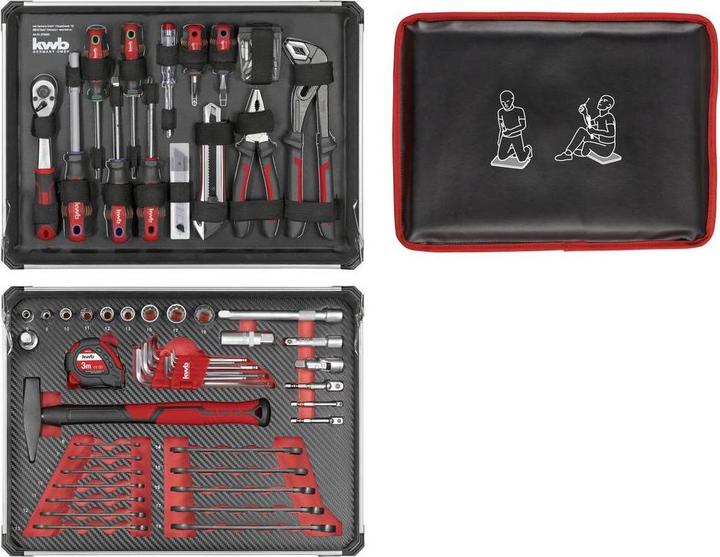 Actual product image kwb 370660 Tool case equipped (80 pieces)