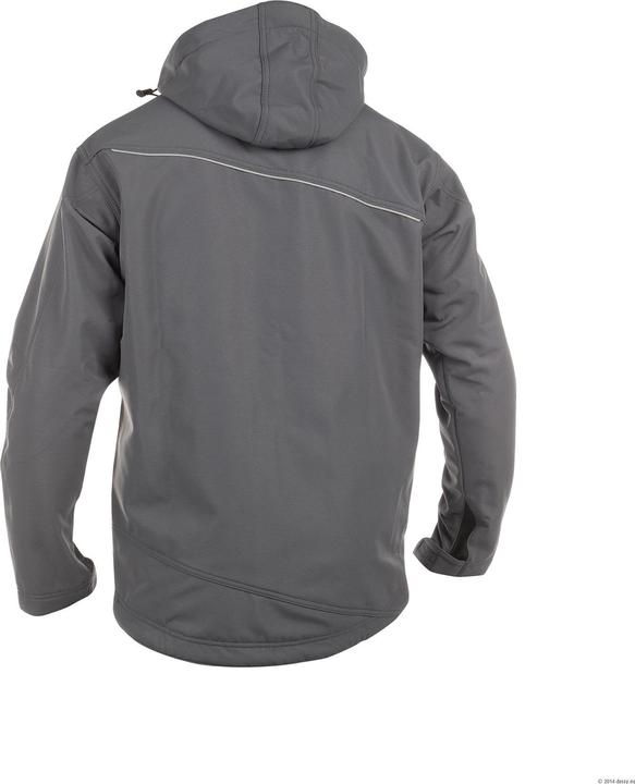 Actual product image Dassy Softshell jacket Tavira cement grey size L (L)