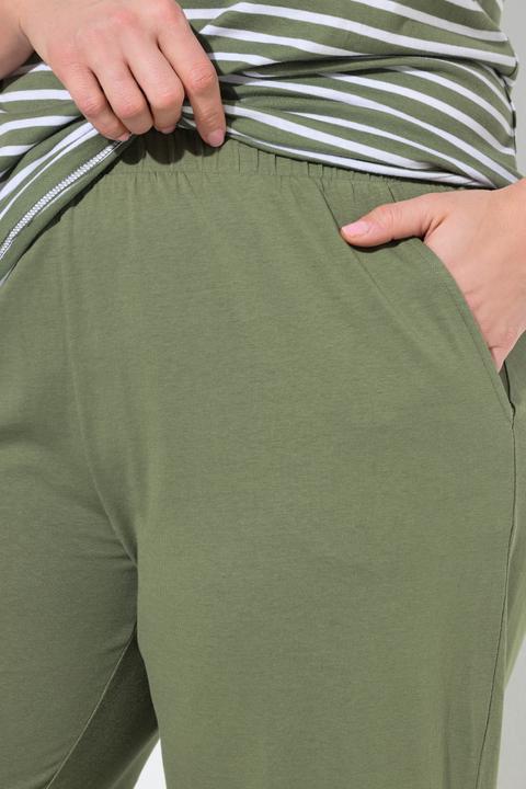 Produktbild Ulla Popken Pyjama, Ringel, Rundhals, Halbarm (42, 44)