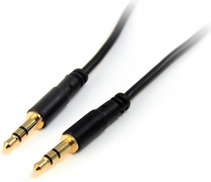 Actual product image StarTech 90cm 3,5mm jack stereo audio cable - St/St (0.91 m, 3.5mm jack (AUX))