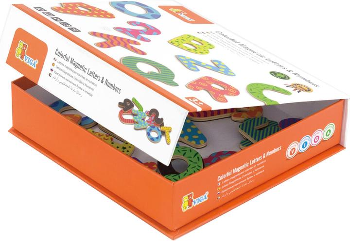 Immagine prodotto Viga Toys Lettere magnetiche (77 x)